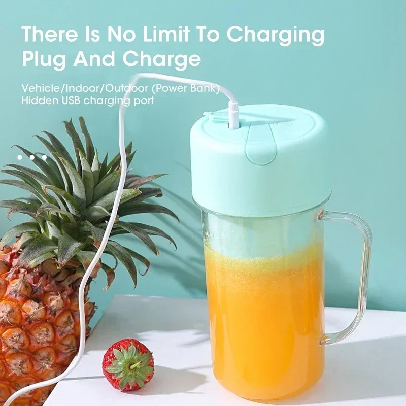 Portable Blender Usb Rechargeable - Mini Liquidificador Portátil USB Recarregável com