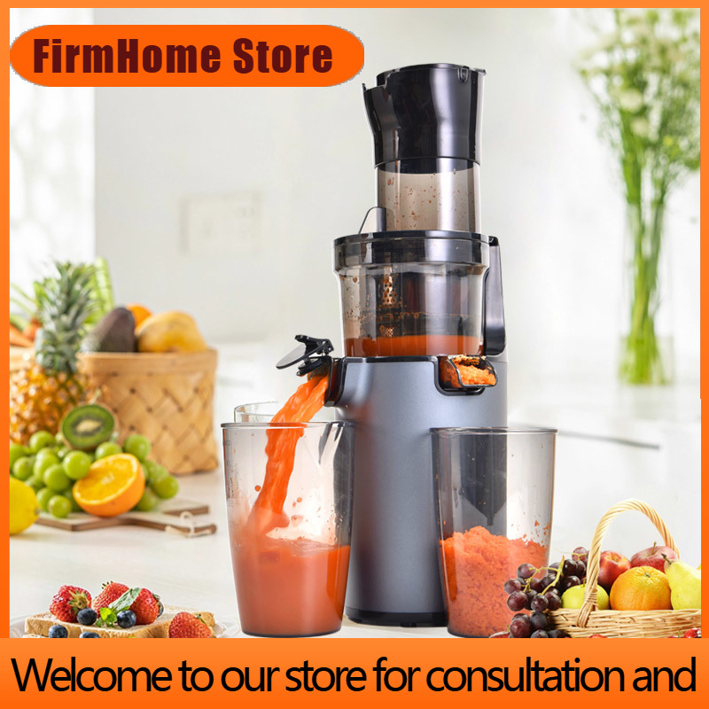 Electric Slow Juicer Cold Press - Espremedor de Frutas Cítricas Laranja Elétrico