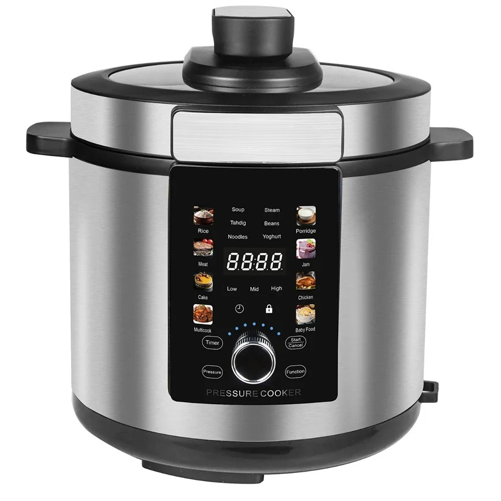 Smart Instant Pressure Cooker - Panela de pressão de aço inoxidável,