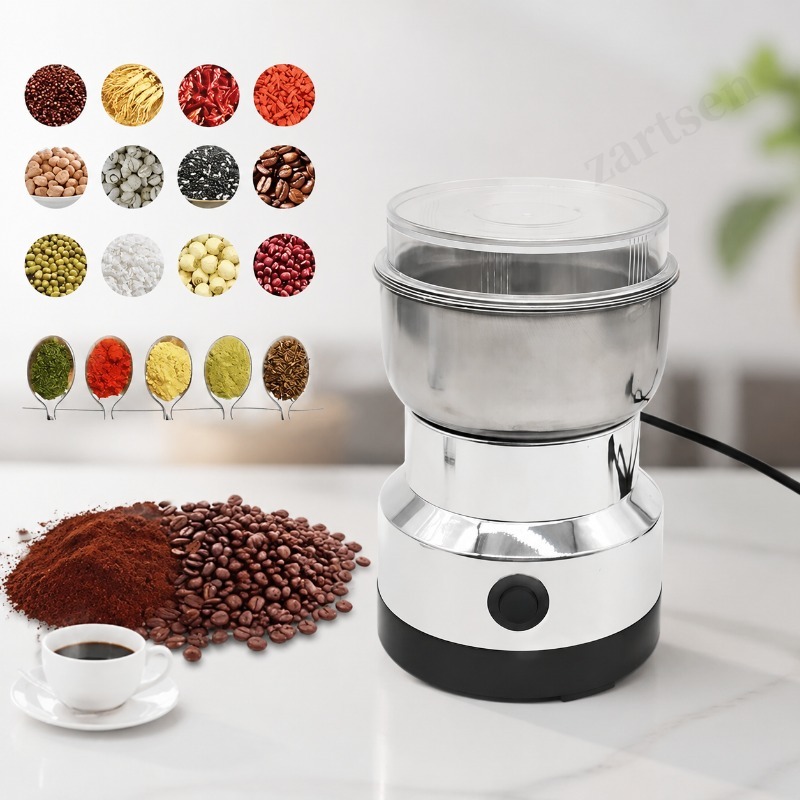 Coffee Bean Grinder Electric - Moedor de Grãos Multifuncional de 4
