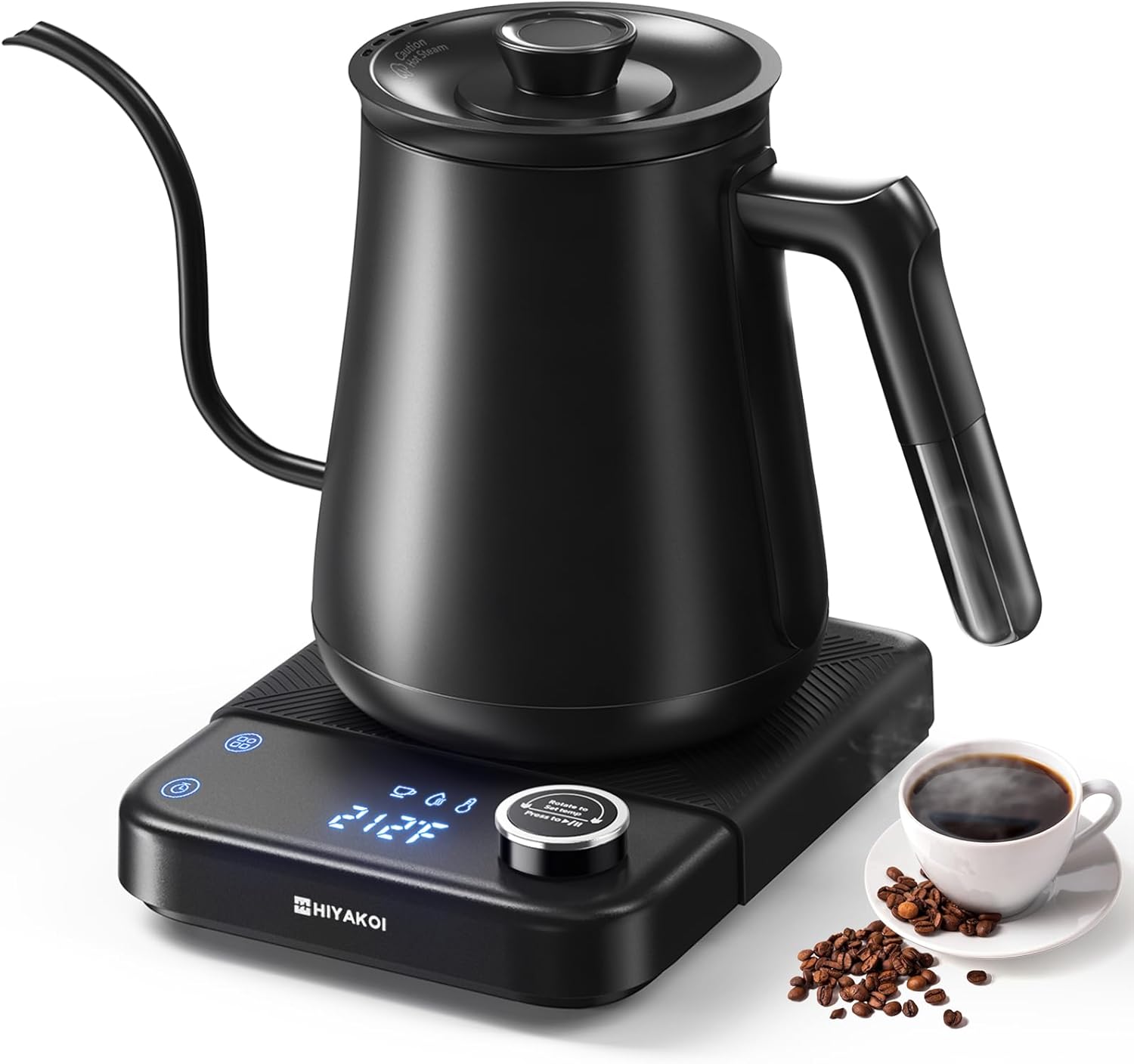 Electric Kettle Temperature Control - Chaleira Elétrica Gooseneck com ±1 ℉