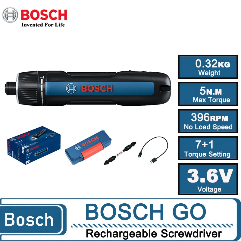 Home Appliances - Parafusadeira Elétrica Sem Fio Bosch GO