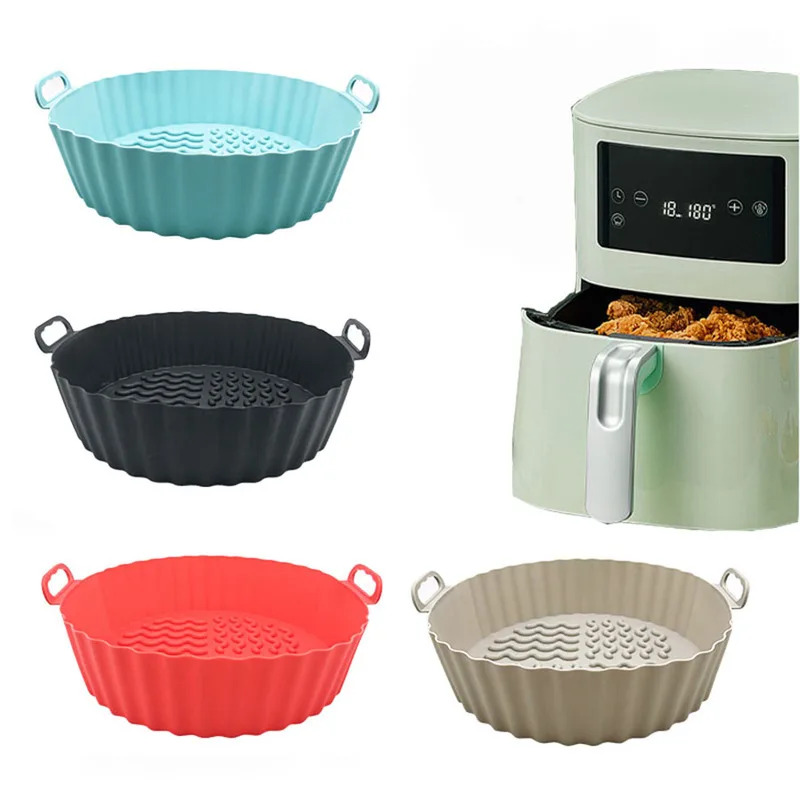 Air Fryer Silicone Pot Liner - Fritadeira de ar forros de silicone