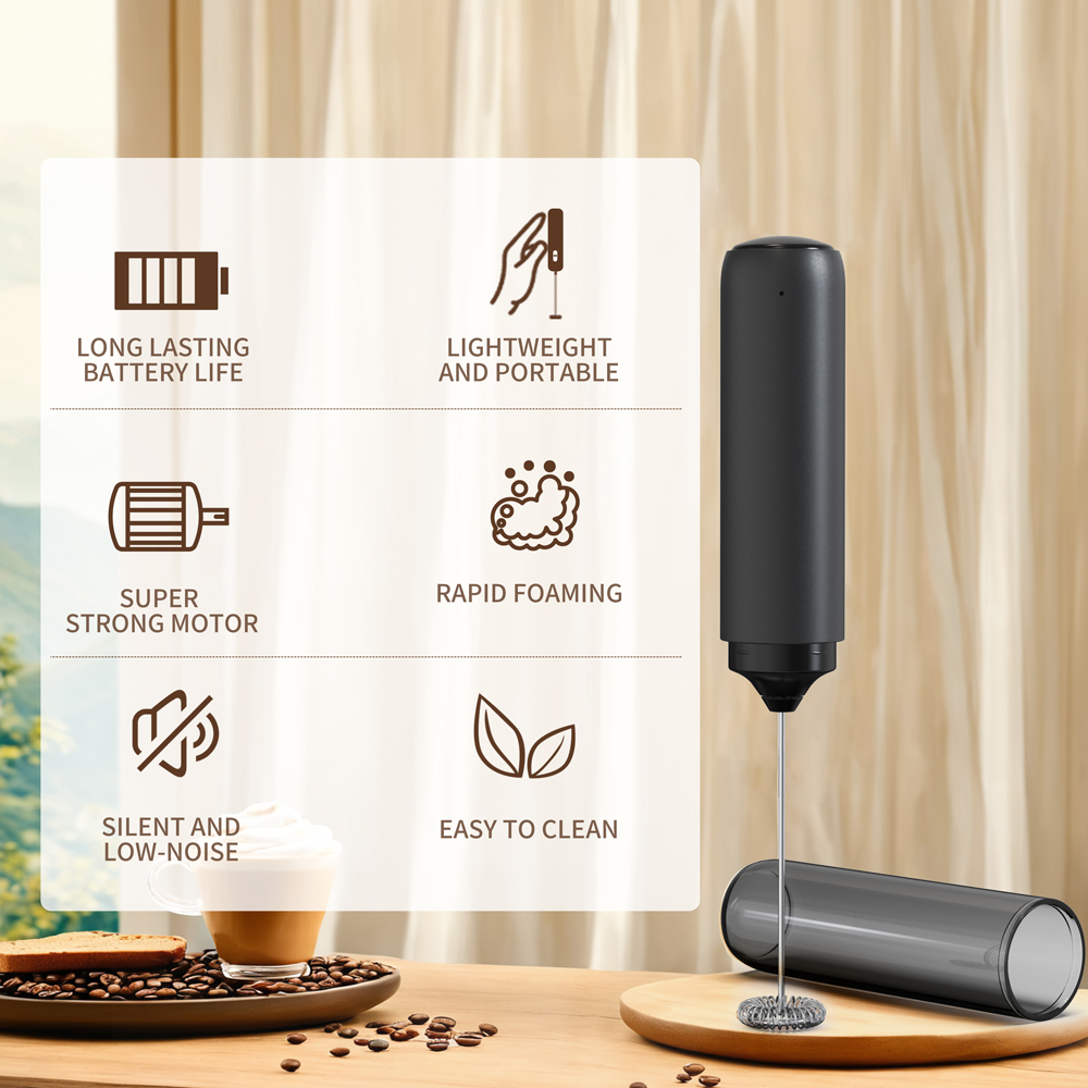 Cozinha poderoso agitador bate - Electric Milk Frother Handheld avaliação e preço