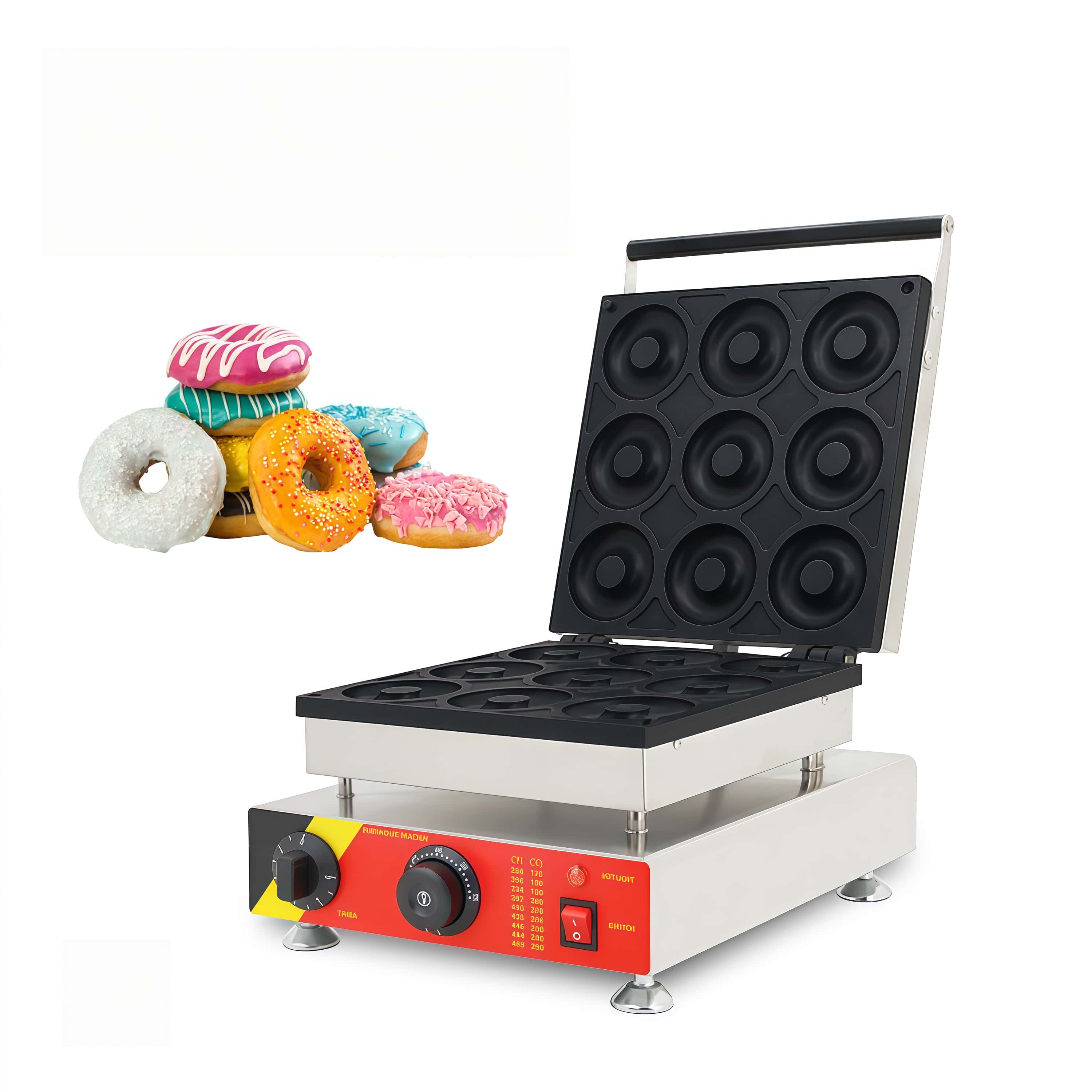 Máquina de Donuts Elétrica Mod - Mini Waffle Maker Machine avaliação e preço