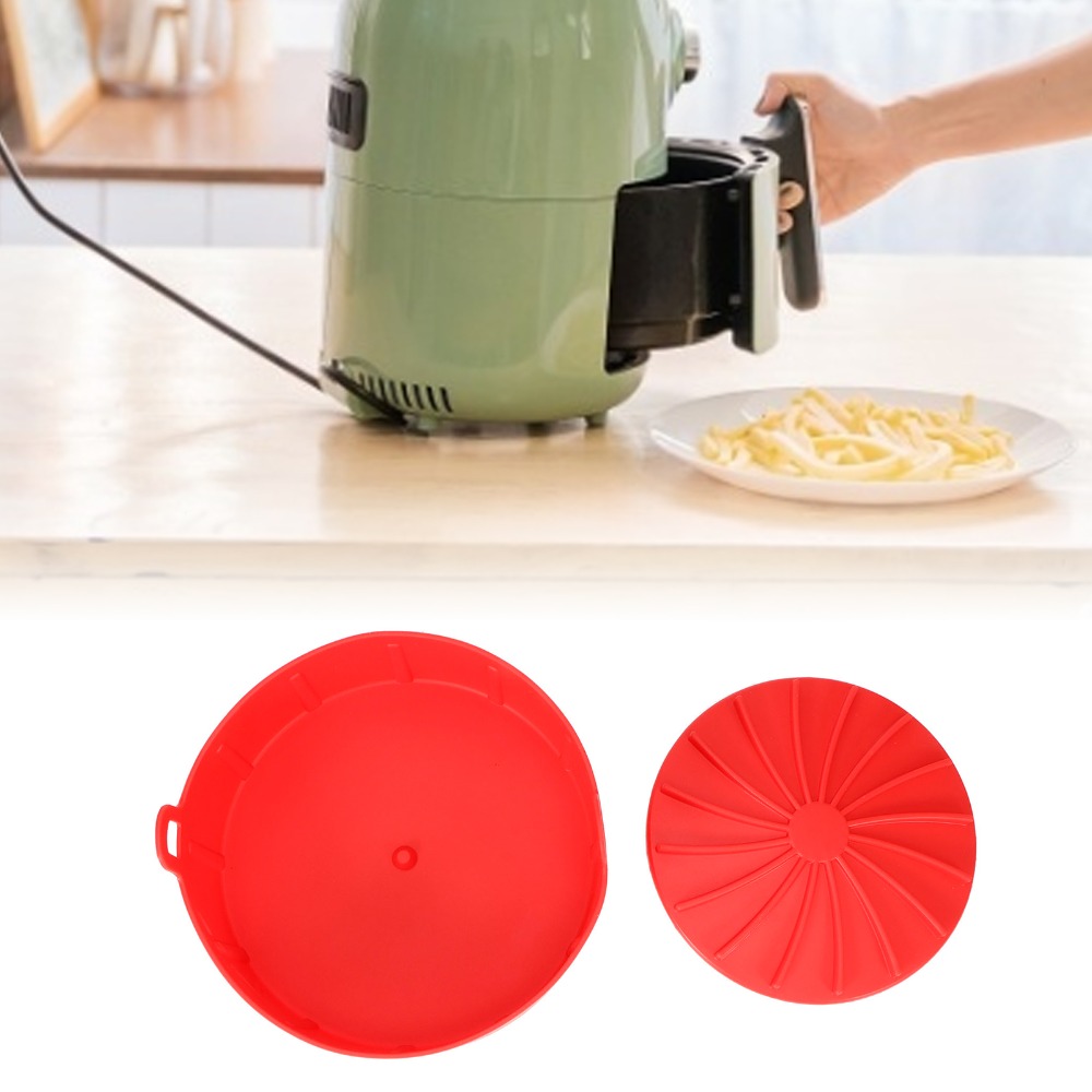 Panela de silicone para fritad - Air Fryer Silicone Pot Liner avaliação e preço