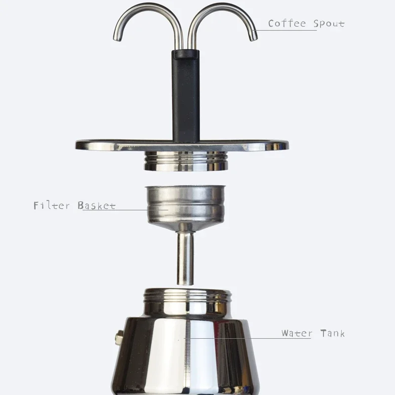 200ml mini moka pote tubo dupl - Small Appliances avaliação e preço