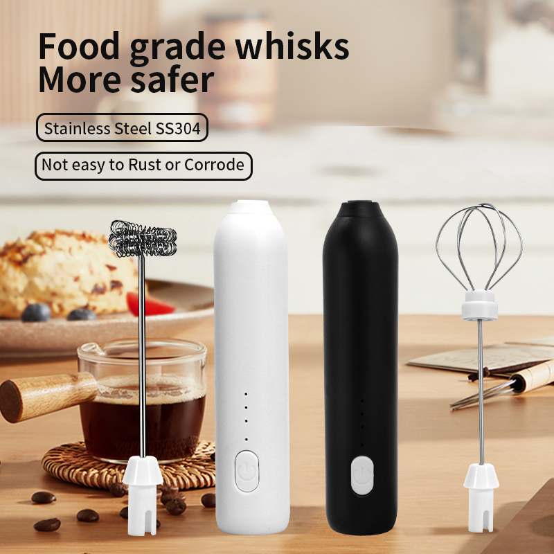 Batedor de café elétrico 2 em  - Electric Milk Frother Handheld avaliação e preço