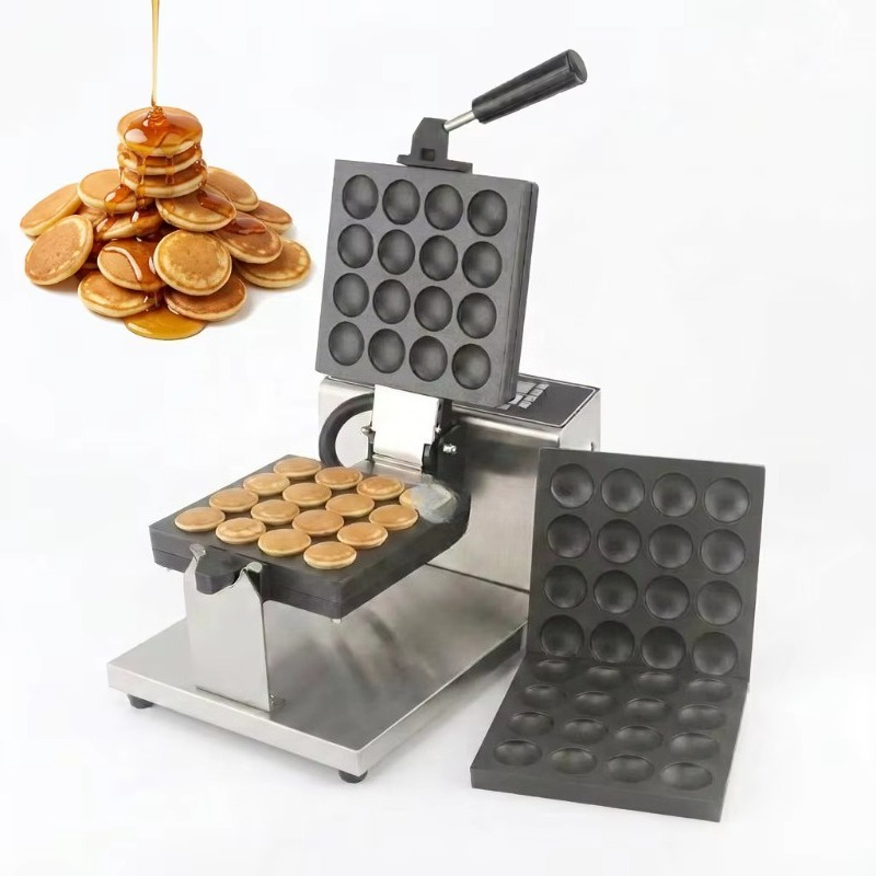 Máquina de Poffertjes Antiader - Mini Waffle Maker Machine avaliação e preço