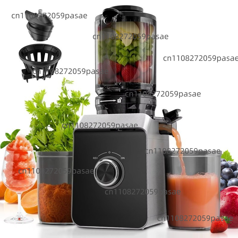 Espremedor de frutas de boca l - Electric Slow Juicer Cold Press avaliação e preço