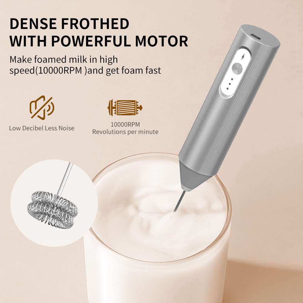 Espumador de Leite Elétrico Re - Electric Milk Frother Handheld avaliação e preço