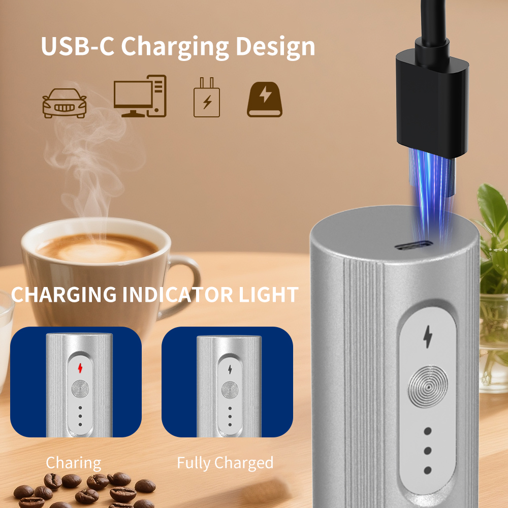 Espumador de Leite Elétrico Re - Electric Milk Frother Handheld avaliação e preço