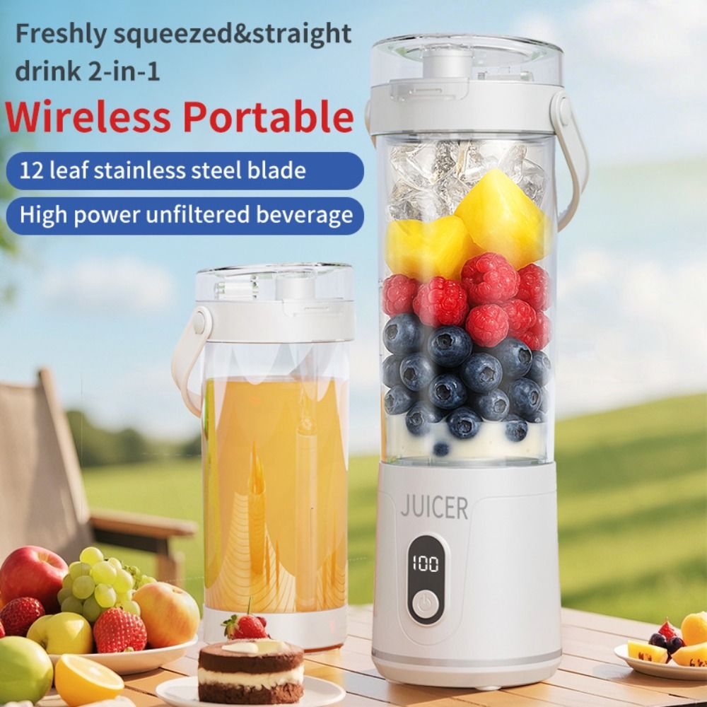600ml capacidade portátil liqu - Portable Blender Usb Rechargeable avaliação e preço