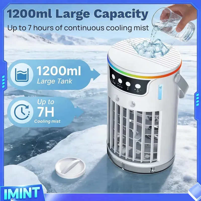 Ventilador Portátil com Ar Con - Air Conditioners avaliação e preço