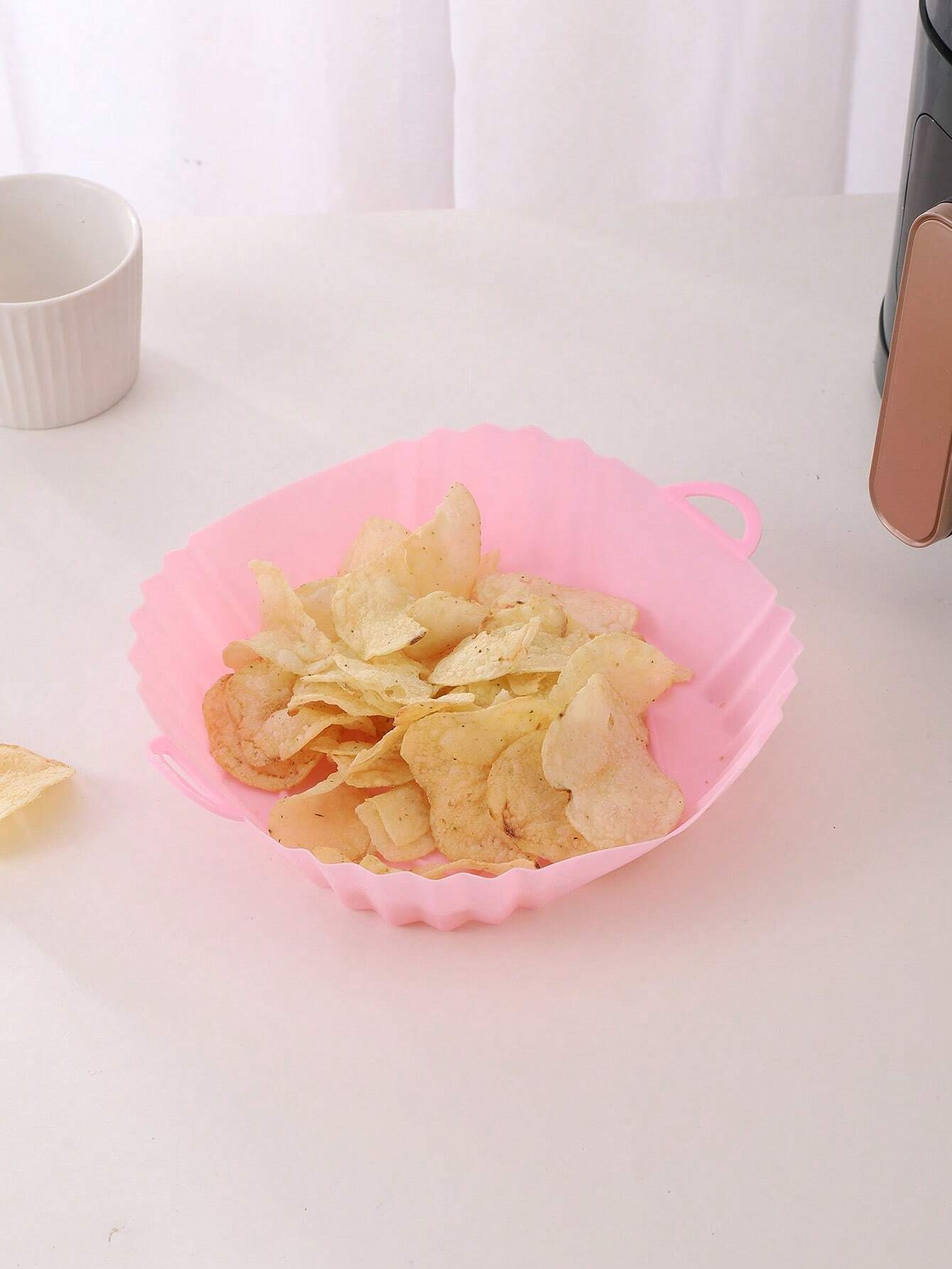 1 unidade de Panela de Silicon - Air Fryer Silicone Pot Liner avaliação e preço