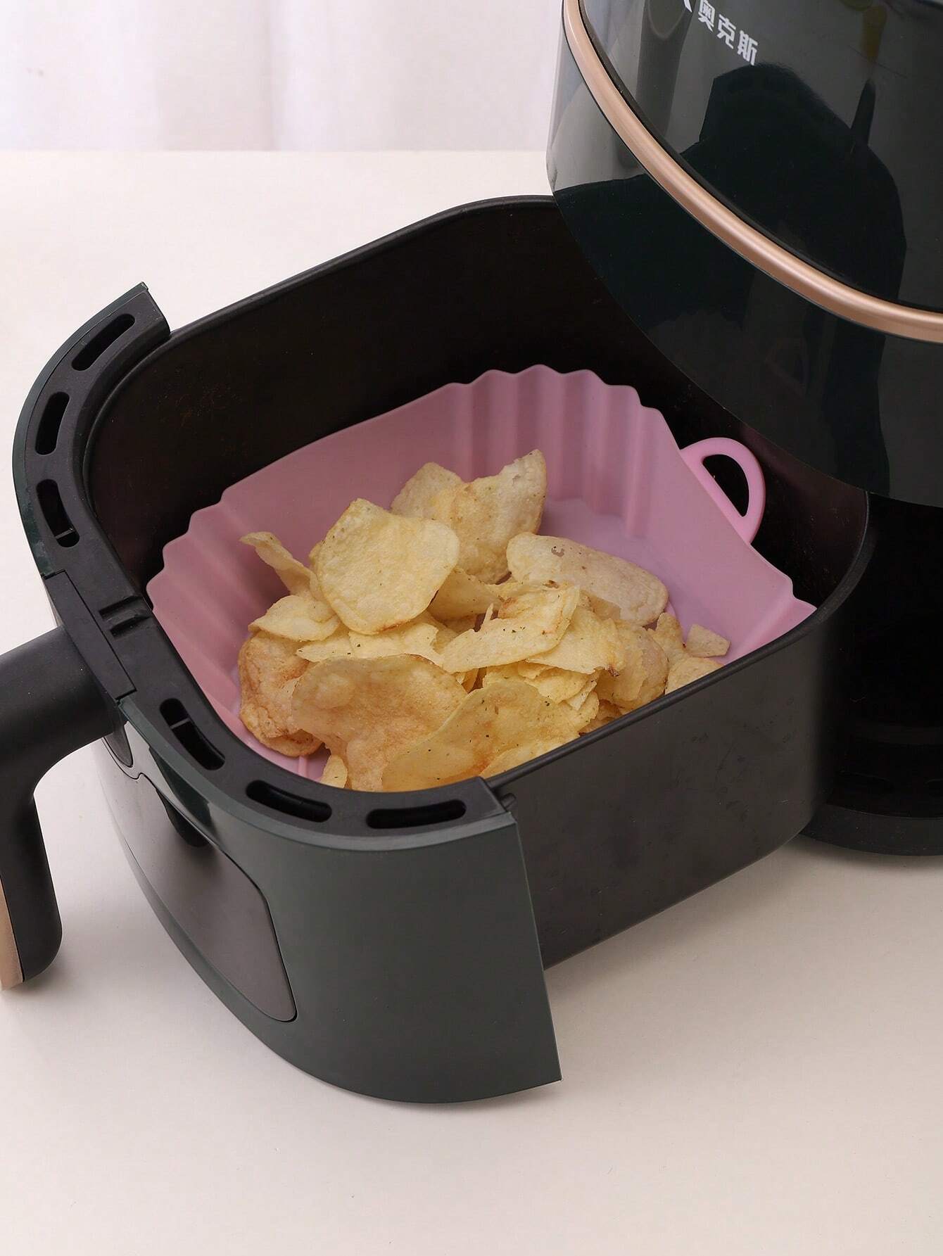 1 unidade de Panela de Silicon - Air Fryer Silicone Pot Liner avaliação e preço