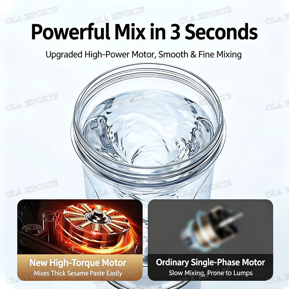 2026 Liquidificador Elétrico P - Portable Blender Usb Rechargeable avaliação e preço