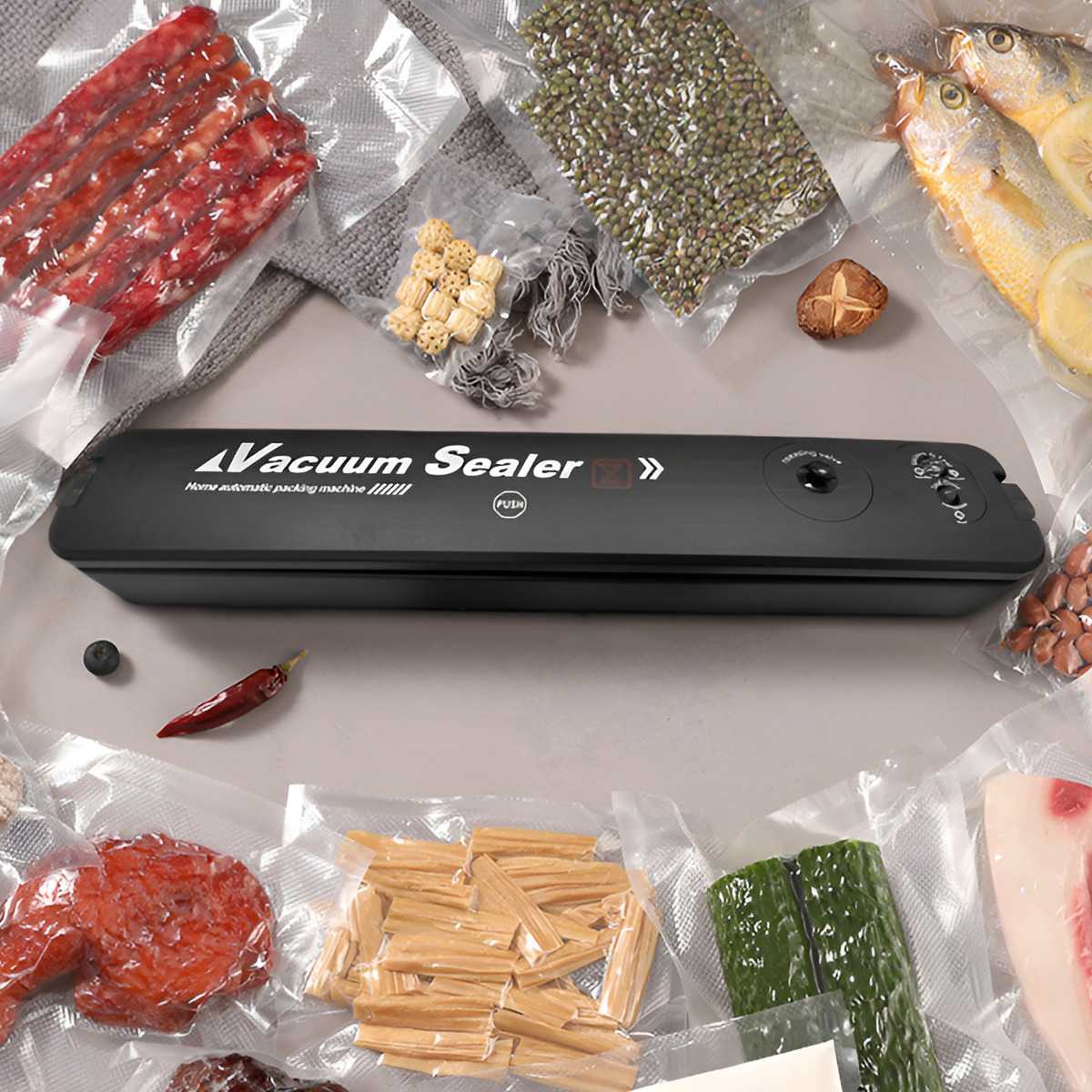Máquina de Embalagem a Vácuo p - Food Vacuum Sealer Machine avaliação e preço
