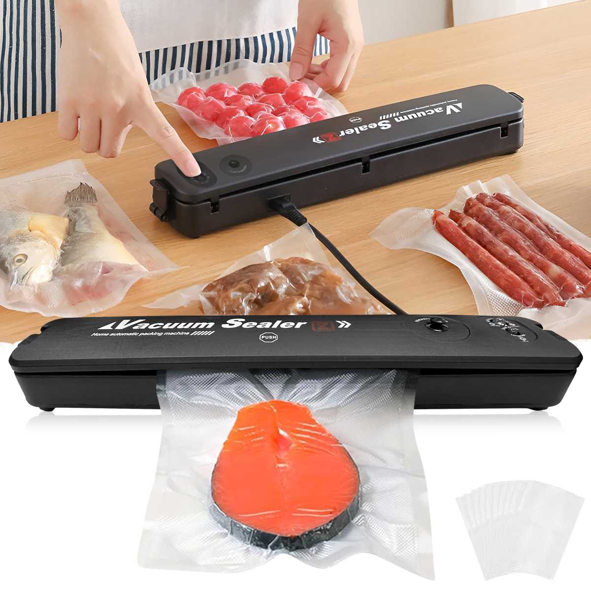 Máquina de Embalagem a Vácuo p - Food Vacuum Sealer Machine avaliação e preço