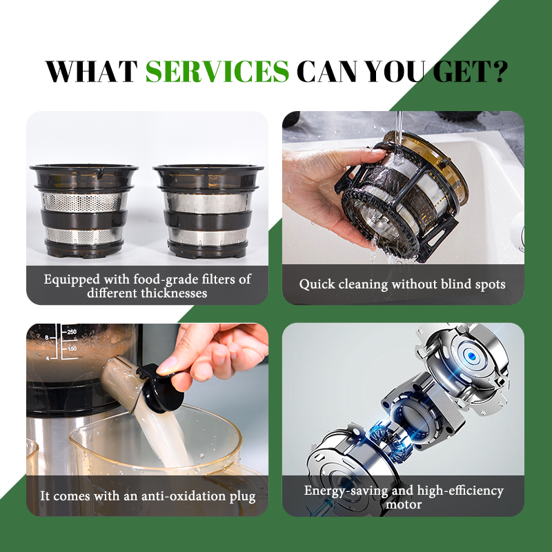 Máquina extratora automática d - Electric Slow Juicer Cold Press avaliação e preço