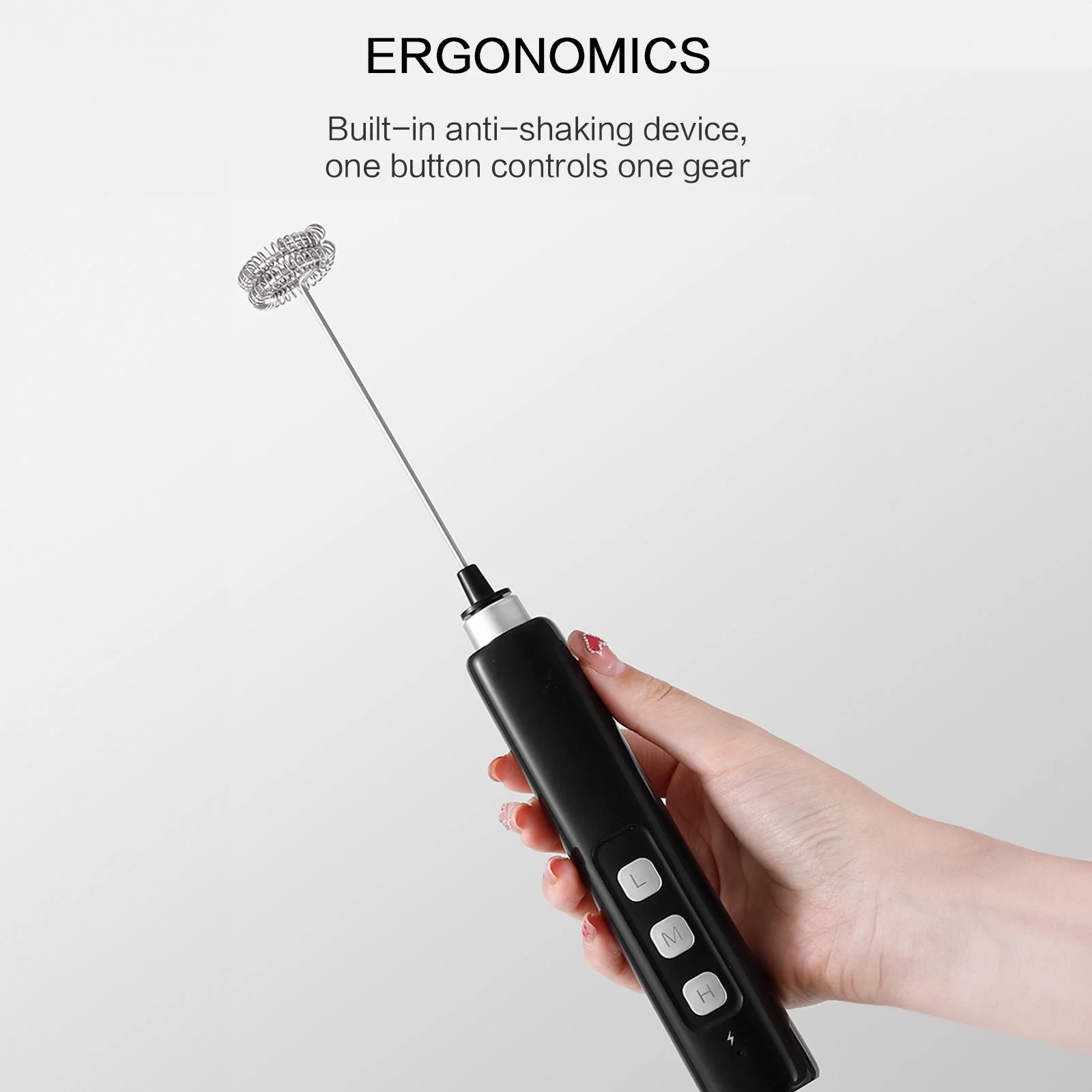 Batedor de Leite Portátil Reca - Electric Milk Frother Handheld avaliação e preço