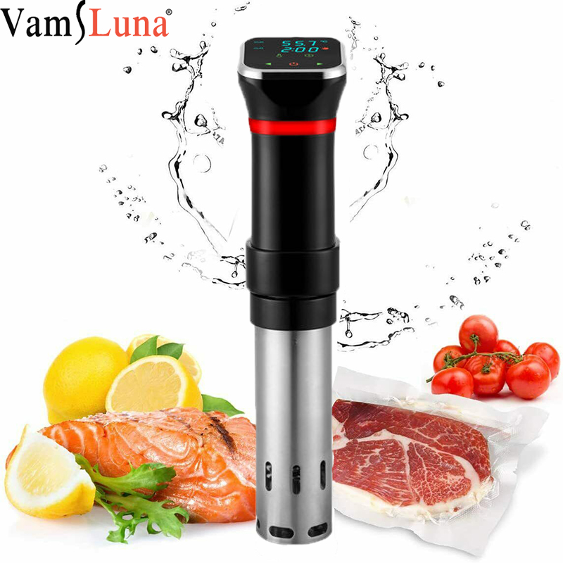 Portátil 1100w vácuo alimentos - Digital Sous Vide Precision Cooker avaliação e preço