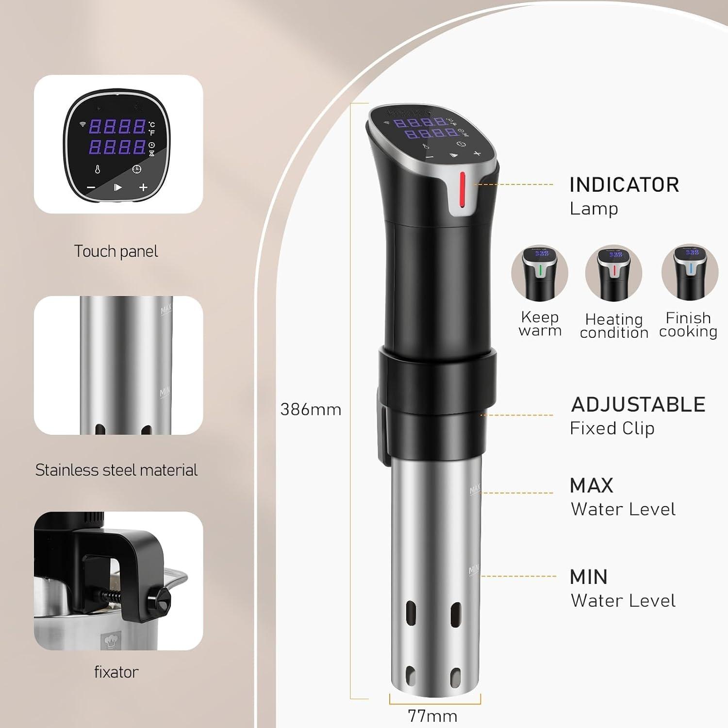 Panela Sous Vide de Precisão C - Digital Sous Vide Precision Cooker avaliação e preço