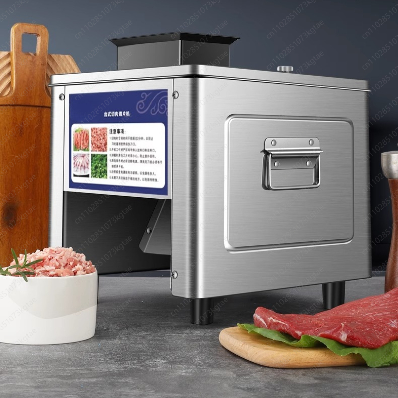 Máquina elétrica de fatiar car - Automatic Meat Slicer Home avaliação e preço