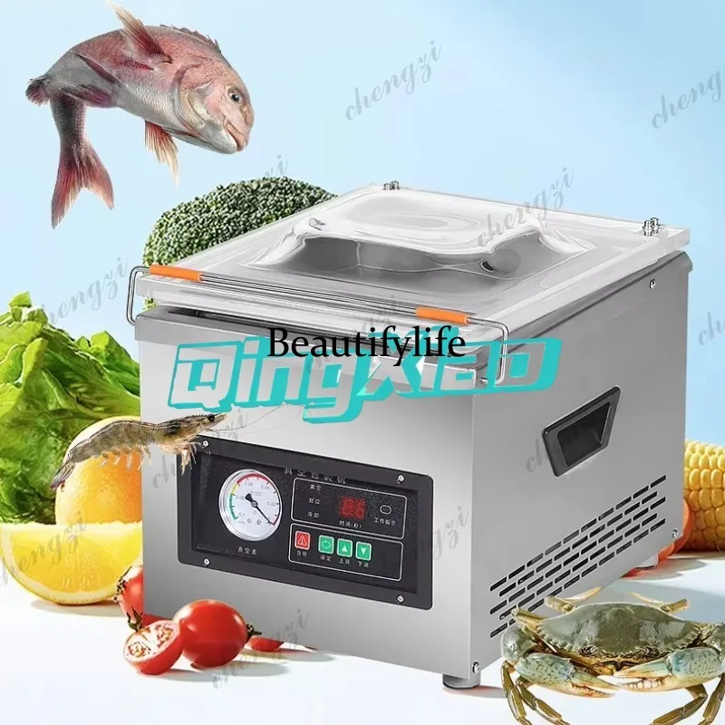 Seladora a Vácuo Automática Co - Food Vacuum Sealer Machine avaliação e preço